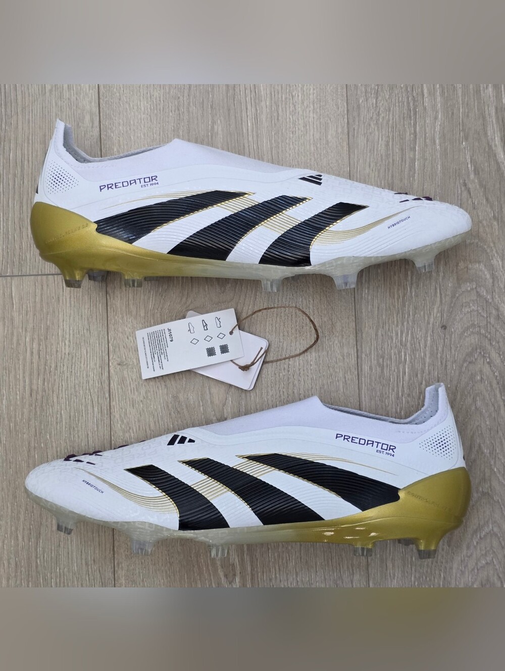 Adidas Predator Elite Laceless FG/MG Soccer Cleat JI1079 Men's 13 NWT MSRP $260